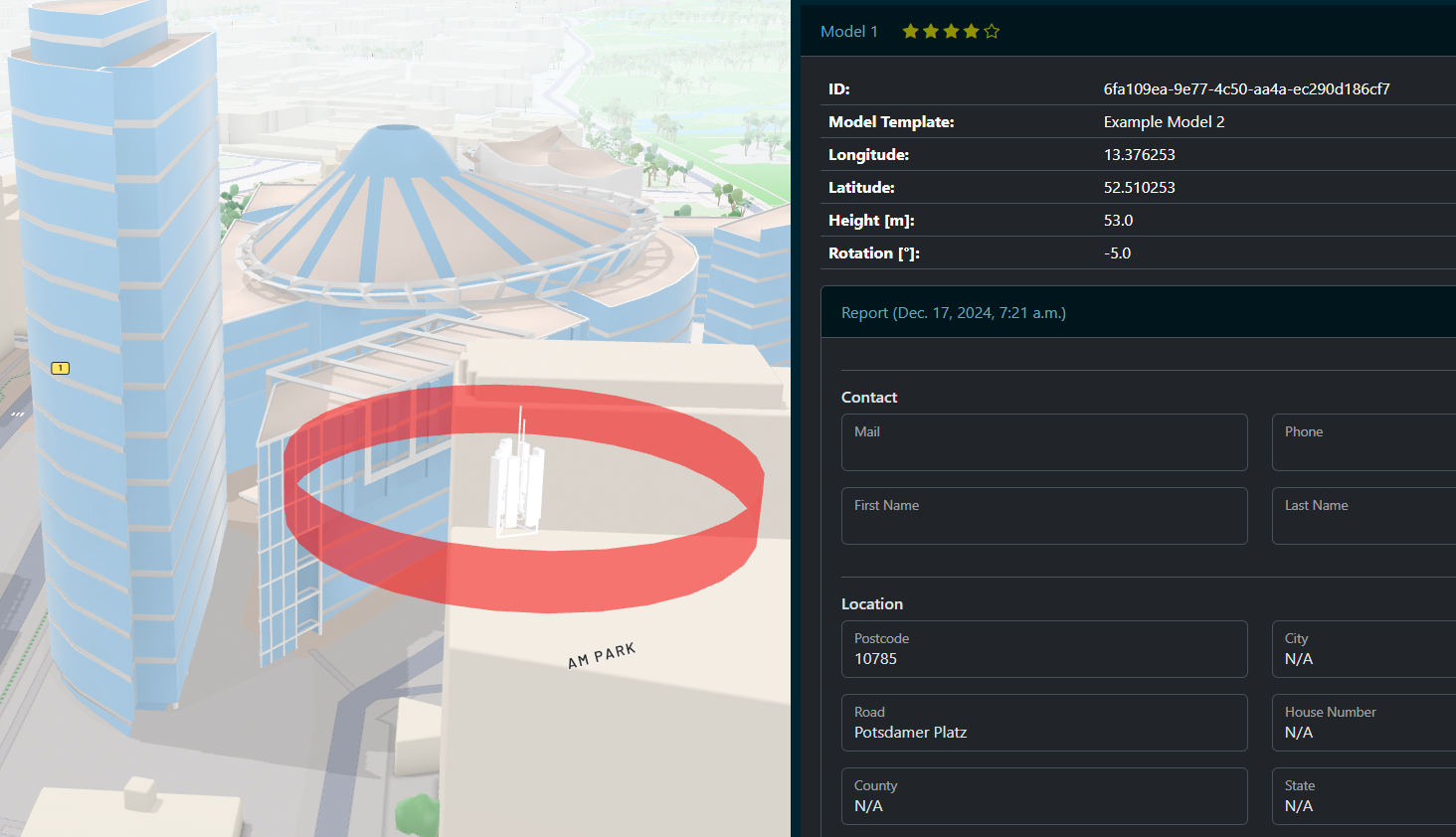 Map Report Example